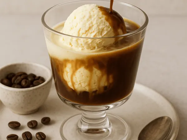 Vanilla Affogato at Mocha Melt Cafe in Old City Philadelphia