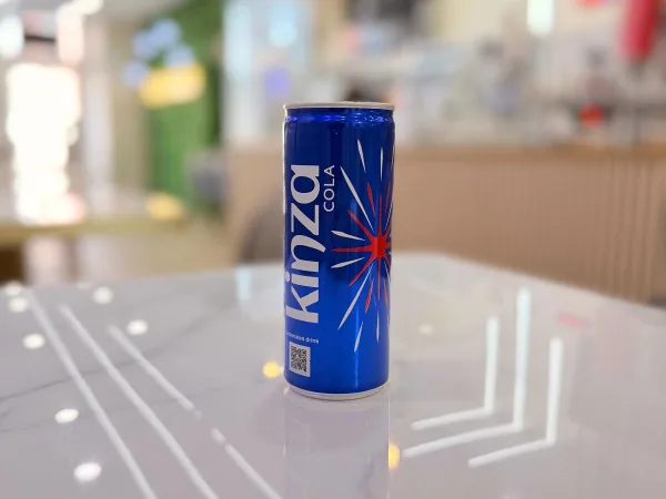 Kinza Cola at Mocha Melt Cafe in Old City Philadelphia