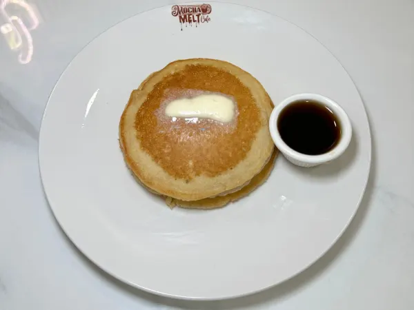 Pancakes at Mocha Melt Cafe in Old City Philadelphia