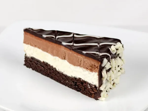 Truffle Royale Cake at Mocha Melt Cafe in Old City Philadelphia