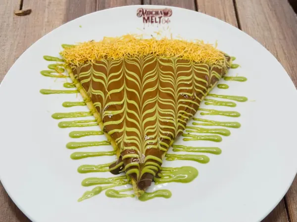 Dubai Crepe at Mocha Melt Cafe in Old City Philadelphia
