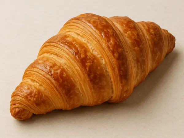 Plain Croissant at Mocha Melt Cafe in Old City Philadelphia