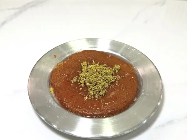 Traditional Kunafa at Mocha Melt Cafe in Old City Philadelphia