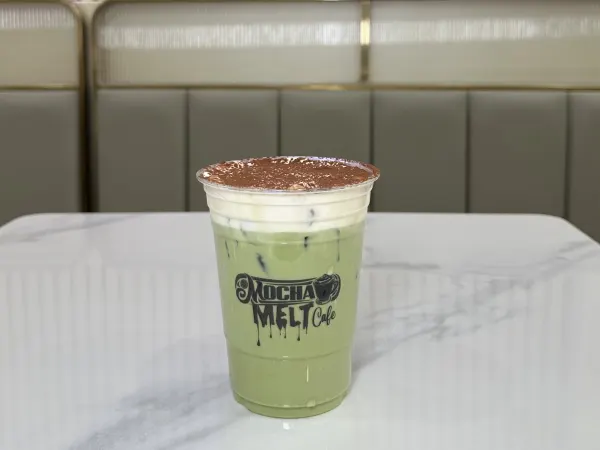 Tiramisu Matcha at Mocha Melt Cafe in Old City Philadelphia