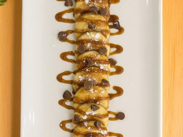 Build your own Mini Pancake at Mocha Melt Cafe in Old City Philadelphia