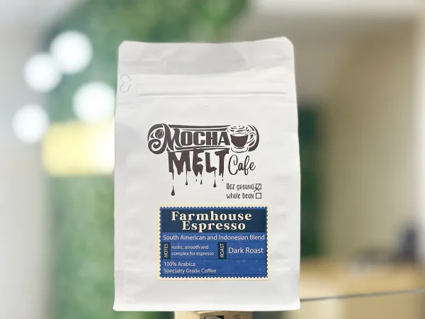 Mocha Melt Espresso Beans at Mocha Melt Cafe in Old City Philadelphia