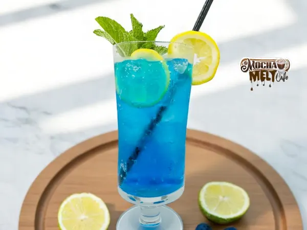 Blue Raspberry at Mocha Melt Cafe in Old City Philadelphia