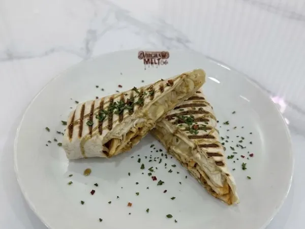 Grilled Chicken Wrap at Mocha Melt Cafe in Old City Philadelphia