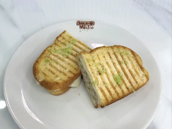 Tuna Salad Panini at Mocha Melt Cafe in Old City Philadelphia