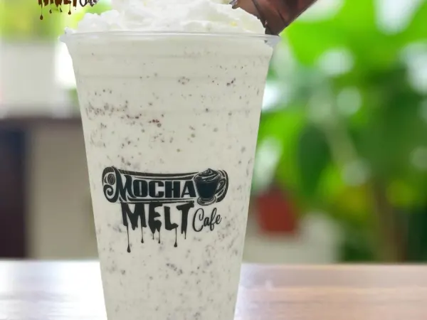 Kinder Shake at Mocha Melt Cafe in Old City Philadelphia