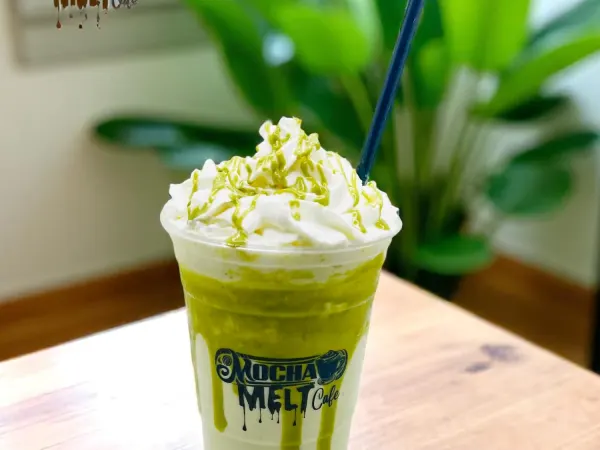 Pistachio Shake at Mocha Melt Cafe in Old City Philadelphia
