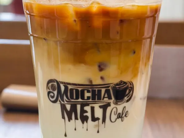 Caramel Macchiato at Mocha Melt Cafe in Old City Philadelphia