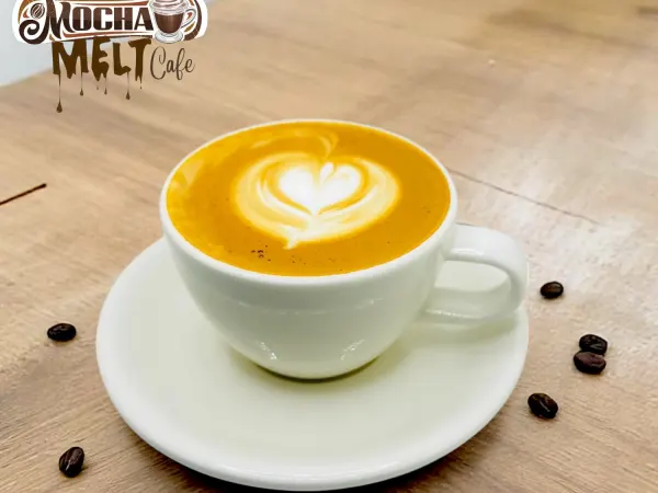 Flat White at Mocha Melt Cafe in Old City Philadelphia