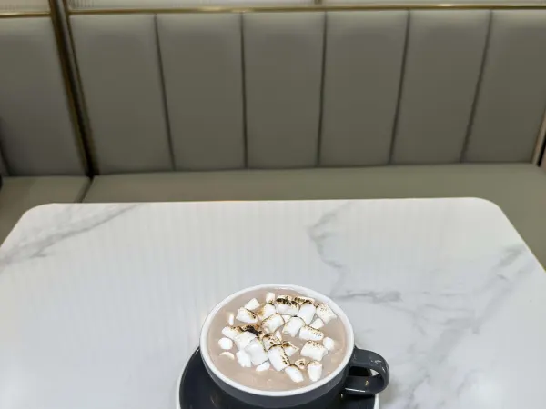 Hot Chocolate at Mocha Melt Cafe in Old City Philadelphia