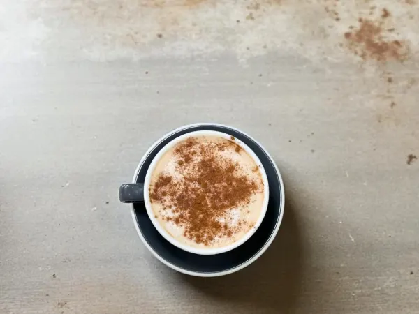 Chai Latte at Mocha Melt Cafe in Old City Philadelphia