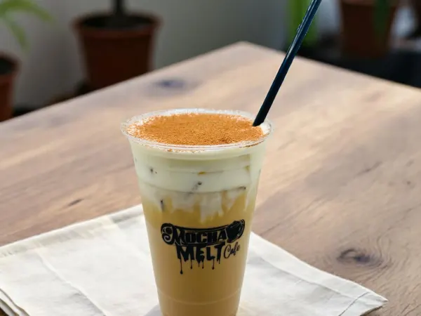 Tiramisu Latte at Mocha Melt Cafe in Old City Philadelphia